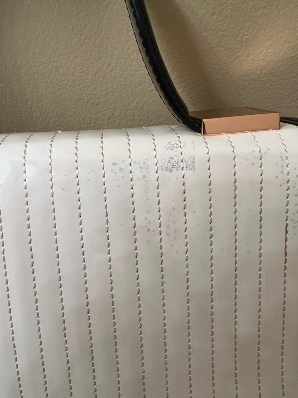 Ted Baker Patent Leather Satchel / Crossbody - Picture 12 of 17